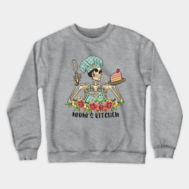 vintage kitchen design "mom's kitchen" Crewneck Sweatshirt by Ballari